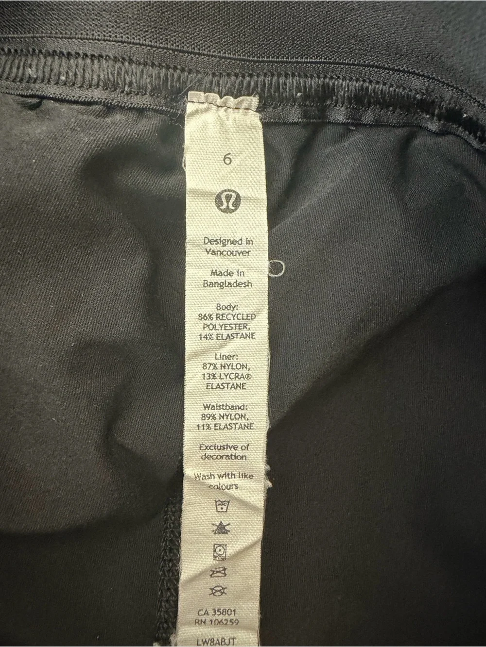 Lululemon Court Rival High Rise Skirt Size 6